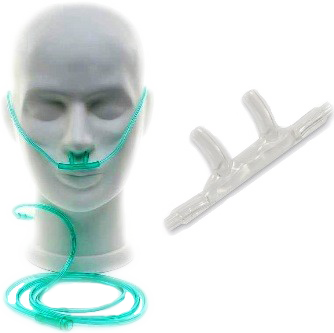 Трубка для подачи кислорода (канюля), одноразовая