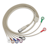 Кабель пациента для съёма в 3 грудных отведениях